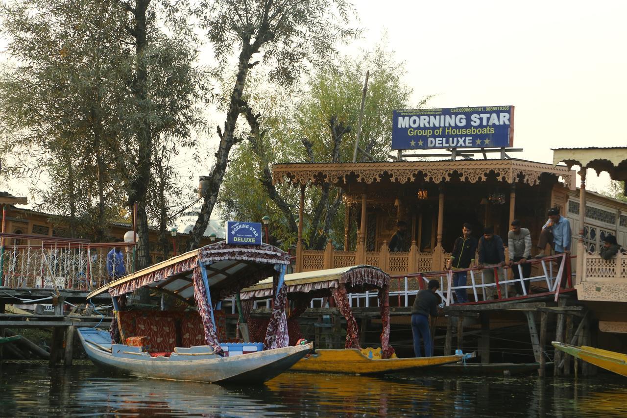 Hotel Morning Star Group Of Houseboats Srīnagar Exteriér fotografie